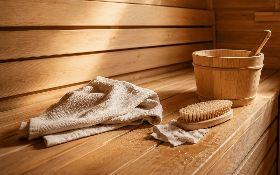 How to Clean and Maintain Your Sauna